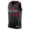 Dres Miami Heat Tyler Herro 14 Nike 2023-24 City Edition Crno Swingman